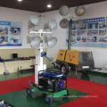 Mini Mobile Generator Light Tower with LED Bulb